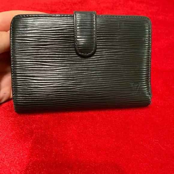 Louis Vuitton Handbags - Authentic  Louis Vuitton black epi wallet